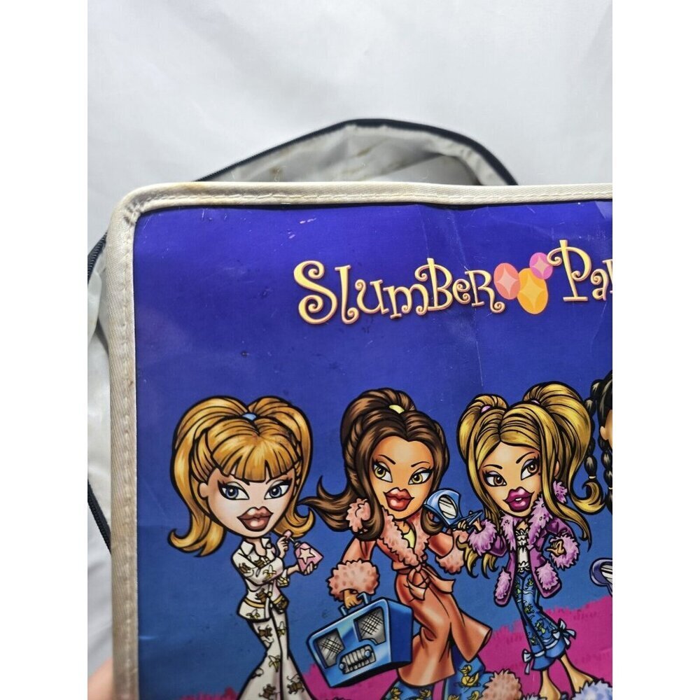 Vintage"BRATZ WORLD TOUR"doll carrying bag travel  storage case 2003 MGA- Stains - Picture 16 of 16